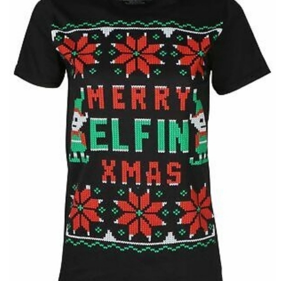 JEM Collection Elf Merry Christmas small NWT - Picture 1 of 9